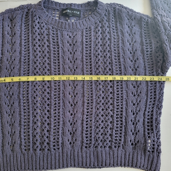 Kendall + Kylie Open Weave Sweater. - Picture 5 of 6